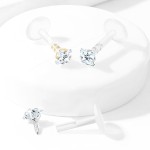 BioFlex piercing do brady, zirkon 3x3 mm (1,2 x 8 mm)