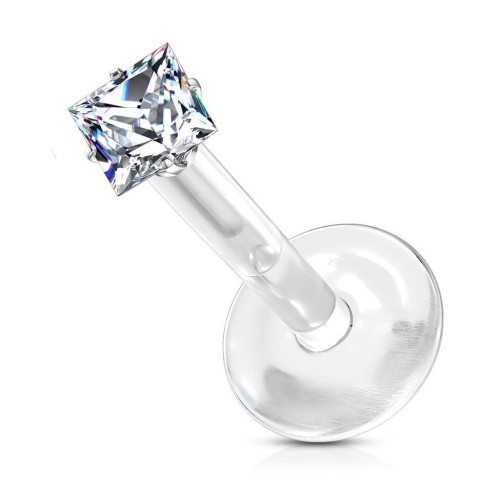 BioFlex piercing do brady, zirkon 2x2 mm (1,2 x 8 mm)