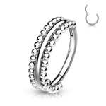 Segment kruh - helix / cartilage / tragus piercing (1,2 x 10 mm)