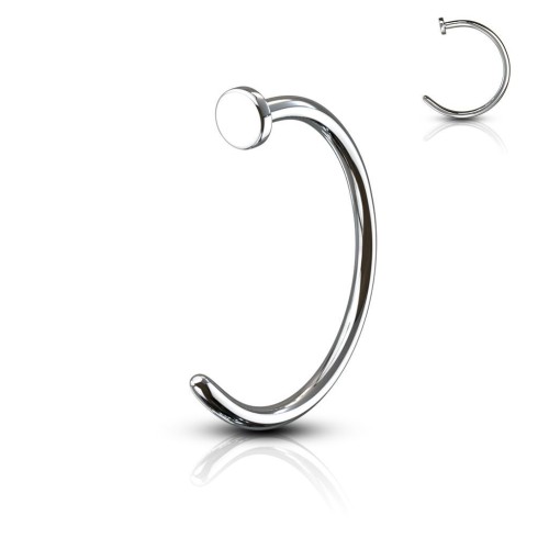 Piercing do nosu kruh (1,0 x 6 mm)