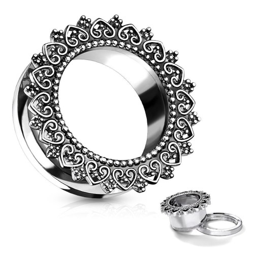 Tunel do ucha s ornamenty (12 mm)