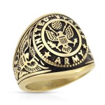 Pánský ocelový prsten US Army Seal (65)