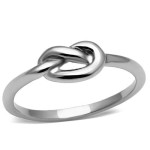 Ocelový prsten - uzel (52) [4]