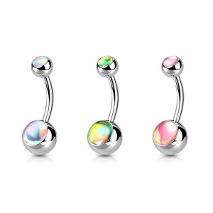 Piercing do pupíku - banánek