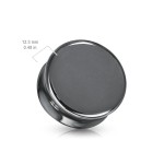 Plug do ucha - Hematit (10 mm)