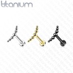 Piercing do brady / ucha TITAN (1,2 x 8 mm) [6]