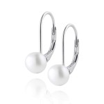 Stříbrné perlové náušnice [1]