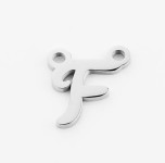 Ocelový přívěsek písmeno - iniciála ”Q” [34]