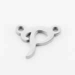 Ocelový přívěsek písmeno - iniciála ”C”