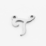 Ocelový přívěsek písmeno - iniciála ”C”