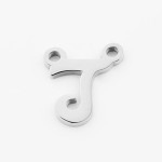 Ocelový přívěsek písmeno - iniciála ”G”