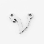 Ocelový přívěsek písmeno - iniciála ”G”