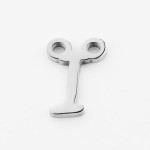 Ocelový přívěsek písmeno - iniciála ”H”