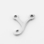 Ocelový přívěsek písmeno - iniciála ”L”