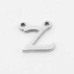 Ocelový přívěsek písmeno - iniciála ”L”