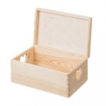 Dřevěný box s víkem