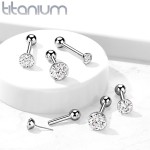 Cartilage piercing TITAN, 1,2 x 6 mm (5 mm)