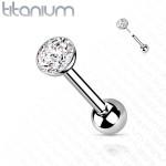 Cartilage piercing TITAN, 1,2 x 6 mm (5 mm)