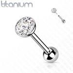 Cartilage piercing TITAN, 1,2 x 6 mm (5 mm)