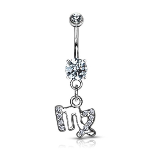 Piercing do pupíku - znamení panna