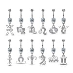 Piercing do pupíku - znamení kozoroh