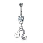Piercing do pupíku - znamení vodnář