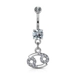 Piercing do pupíku - znamení štír