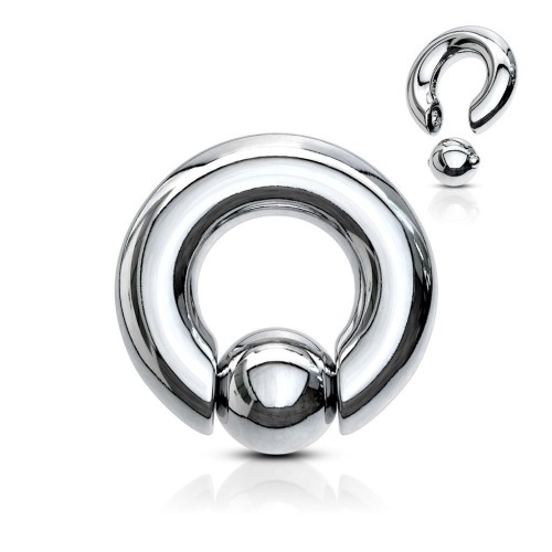 Piercing - kruh (3 x 16 mm, kulička 8 mm)