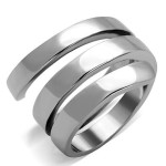 Extravagantní ocelový prsten (60) [4]