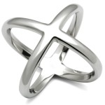 Extravagantní ocelový prsten (50) [4]