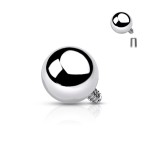 Náhradní kulička k labretě, závit 1,2 mm (2 mm)