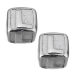 Navlékací ocelový přívěsek korálek - písmeno ”Z”