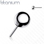 Kulička k PUSH IN piercingu TITAN (2 mm)
