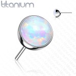 Kamínek k PUSH IN piercing do nosu TITAN (3 mm)