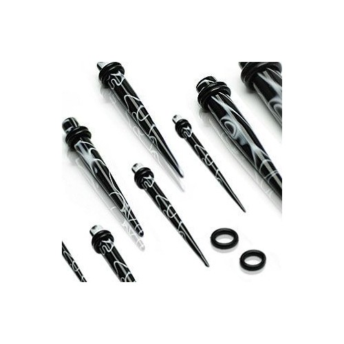 Roztahovák do ucha - akrylát (4 mm)