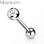 Piercing do jazyku TITAN (vitrail medium)