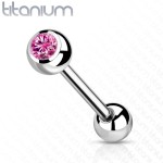 Piercing do jazyku TITAN (vitrail medium)