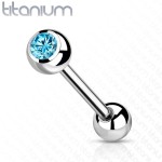 Piercing do jazyku TITAN (vitrail medium)