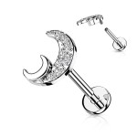 Piercing do brady - měsíček (1,2 x 8 mm)