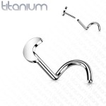 PUSH IN piercing do nosu TITAN, 0,8 x 6 mm [0]