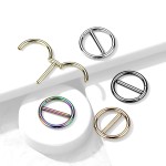 Piercing kruh do bradavky, 1,6 x 12 mm