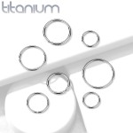 Piercing kruh TITAN (1,0 x 6 mm)