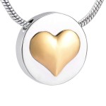 Náhrdelník - pamětní přívěsek, pietní přívěsek, přívěsek na popel srdce