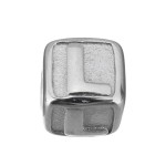 Navlékací ocelový přívěsek korálek - písmeno ”A”