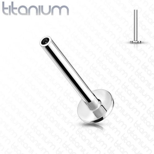 PUSH IN tyčka k labretě TITAN, tl. 1.2mm (1,2 x 12 mm)