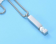 Náhrdelník - pamětní přívěsek, pietní přívěsek, přívěsek na popel hranol