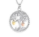 Náhrdelník - pamětní přívěsek, pietní přívěsek, přívěsek na popel strom života