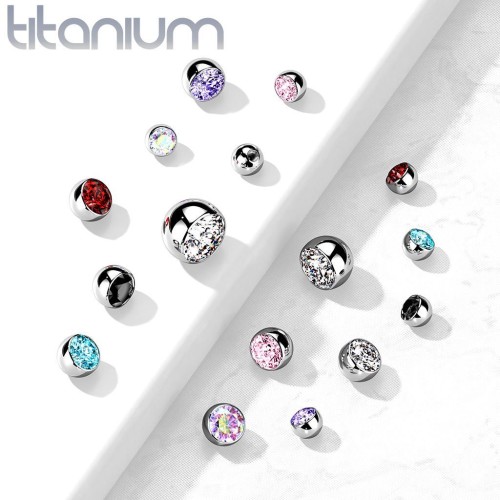 Náhradní kulička TITAN, 1,2 mm, průměr 3 mm (duhová)