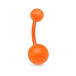 Piercing do pupíku - banánek (tmavě zelená)