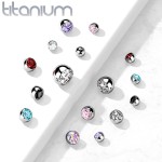 Náhradní kulička TITAN, 1,2 mm, průměr 4 mm (čirá)